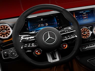 mercedes amg cla coupe c118 interior hotspot steering wheel