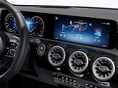 mercedes benz cla coupe c118 equipment multimedia hotspot mbux
