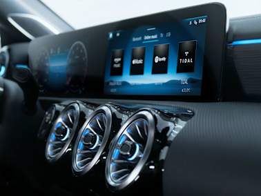 mercedes benz cla coupe c118 equipment multimedia hotspot mbux entertainment
