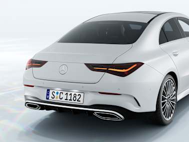 mercedes benz cla coupe c118 exterior highlights hotspot rear design