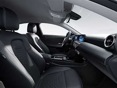 mercedes benz cla coupe c118 interior equipment lines standard